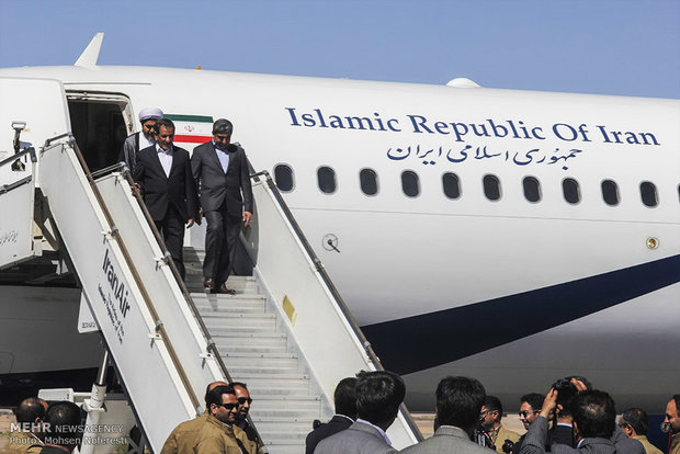 معاون اول رئیس جمهور وارد گلستان شد