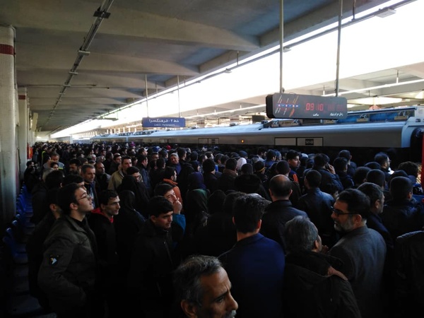 اعزام قطارهای فوق&zwnj;العاده به خطوط متروی تهران