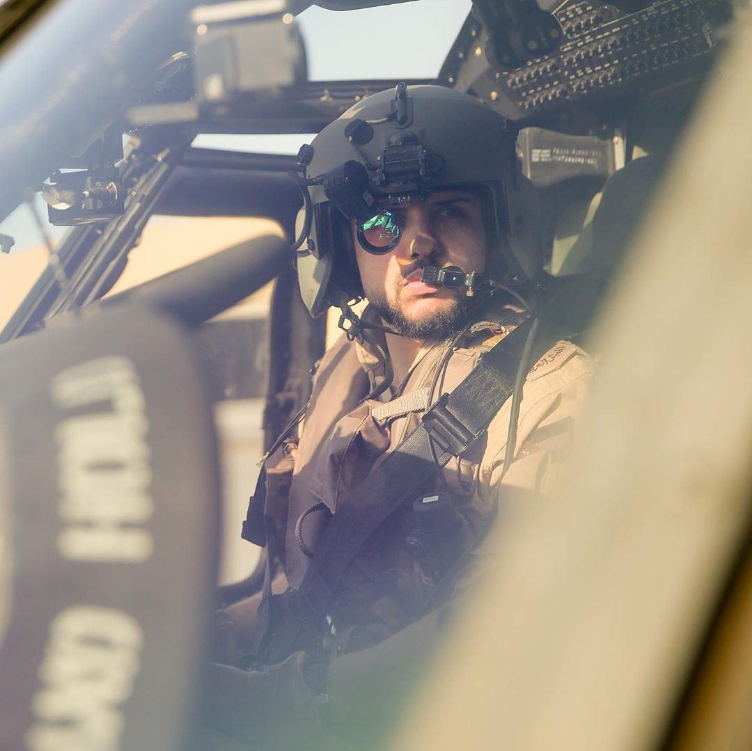 ماموریت نظامی ولیعهد اردن در امارات (عکس)