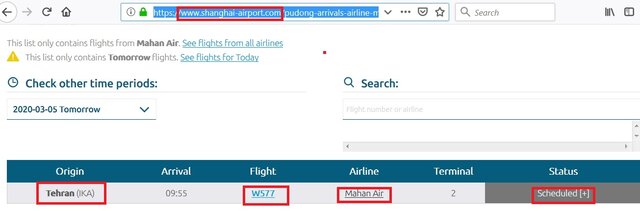 سازمان هواپیمایی: پرواز ماهان به چین صرفا برای آوردن وسایل پزشکی است
