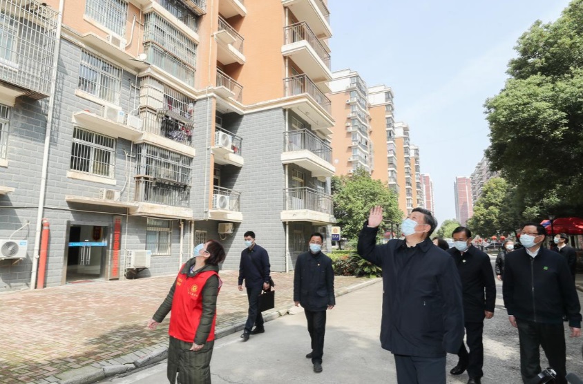 رئیس جمهور چین در شهر ووهان