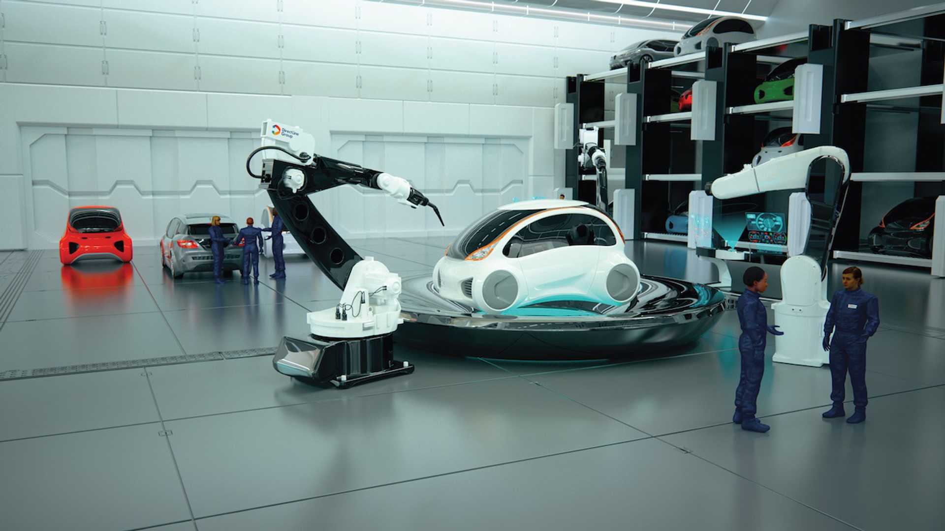 مکانیکی&zwnj;های آینده چگونه&zwnj;اند؟ گاراژی برای  سال 2050