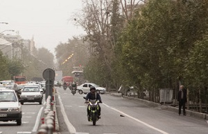 افزایش موقتی غلظت آلاینده ها در هوای تهران