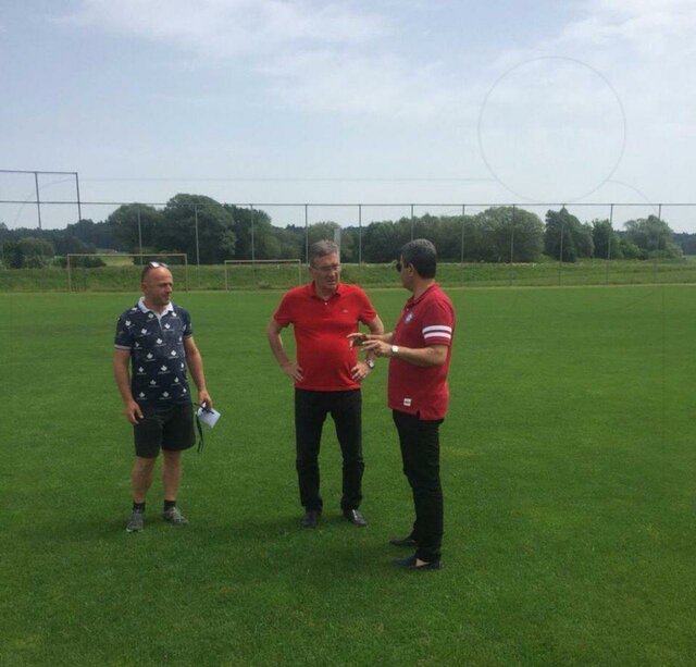 حضور برانکو در تمرین الاهلی عربستان