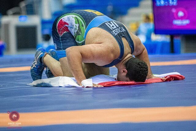 قهرمانی ایران در کشتی فرنگی جوانان آسیا با ۷ مدال طلا، یک نقره و یک برنز