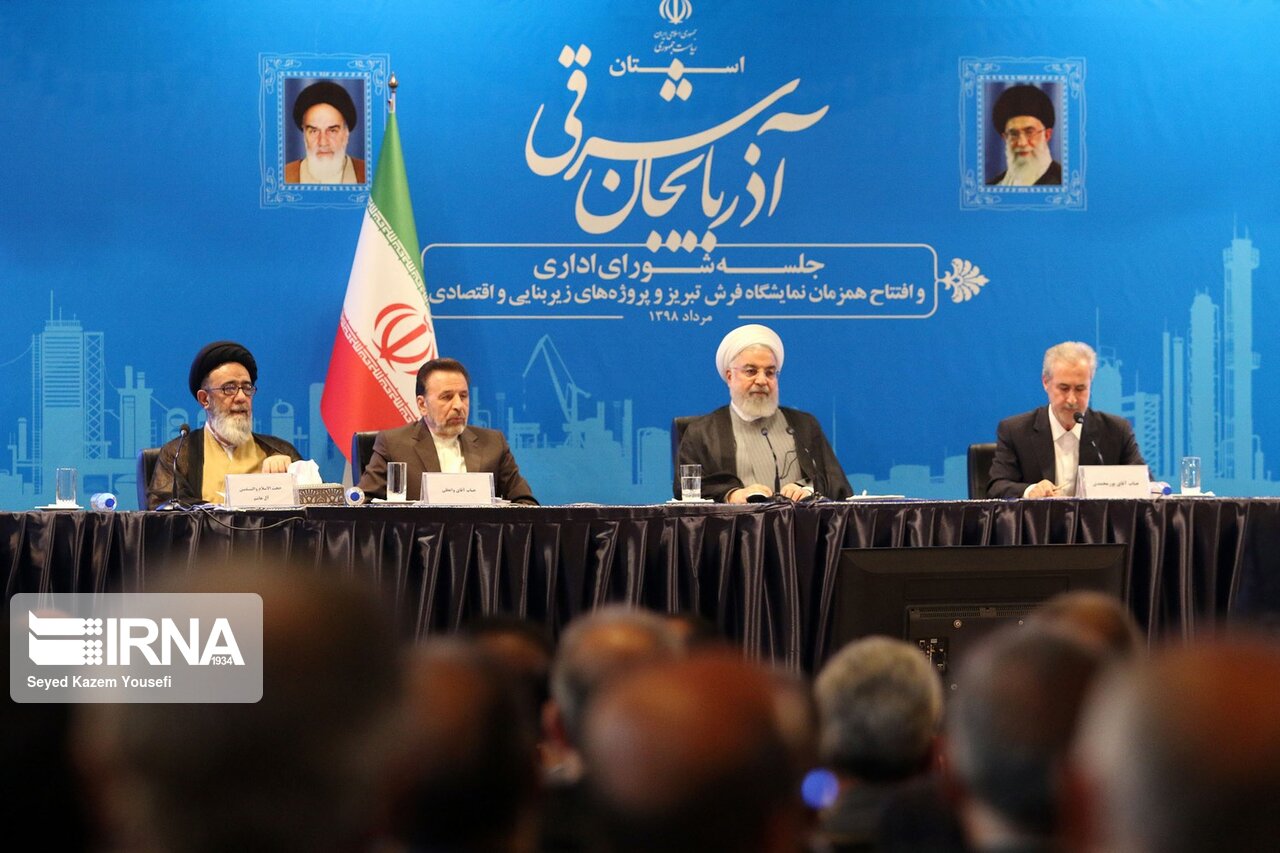 روحانی در تبریز: اگر تا سال بعد برجام پایدار باشد تمام تحریم&zwnj;های تسلیحاتی برداشته می&zwnj;شود