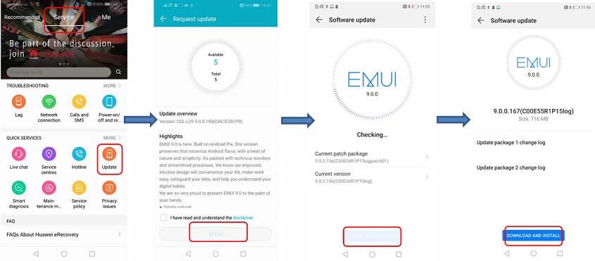 راهکاری جامع برای به روز رسانی و خدمات پس از فروش گوشی&zwnj;های هوآوی