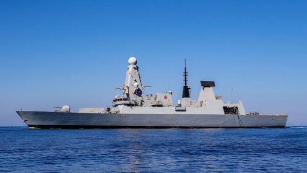 ۱۱۵ رویارویی بین نیروهای ایران و ناومحافظ بریتانیایی مونتروز