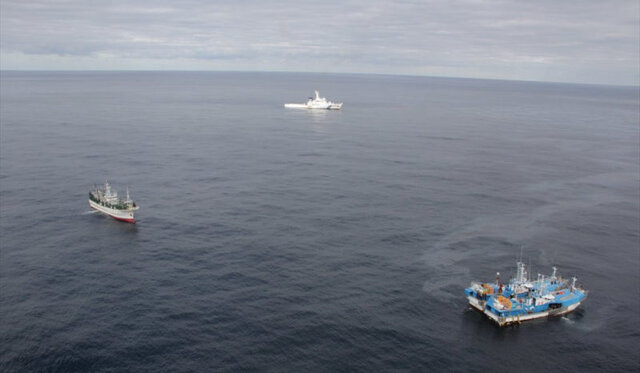 برخورد ۲ کشتی در آب&zwnj;های ژاپن