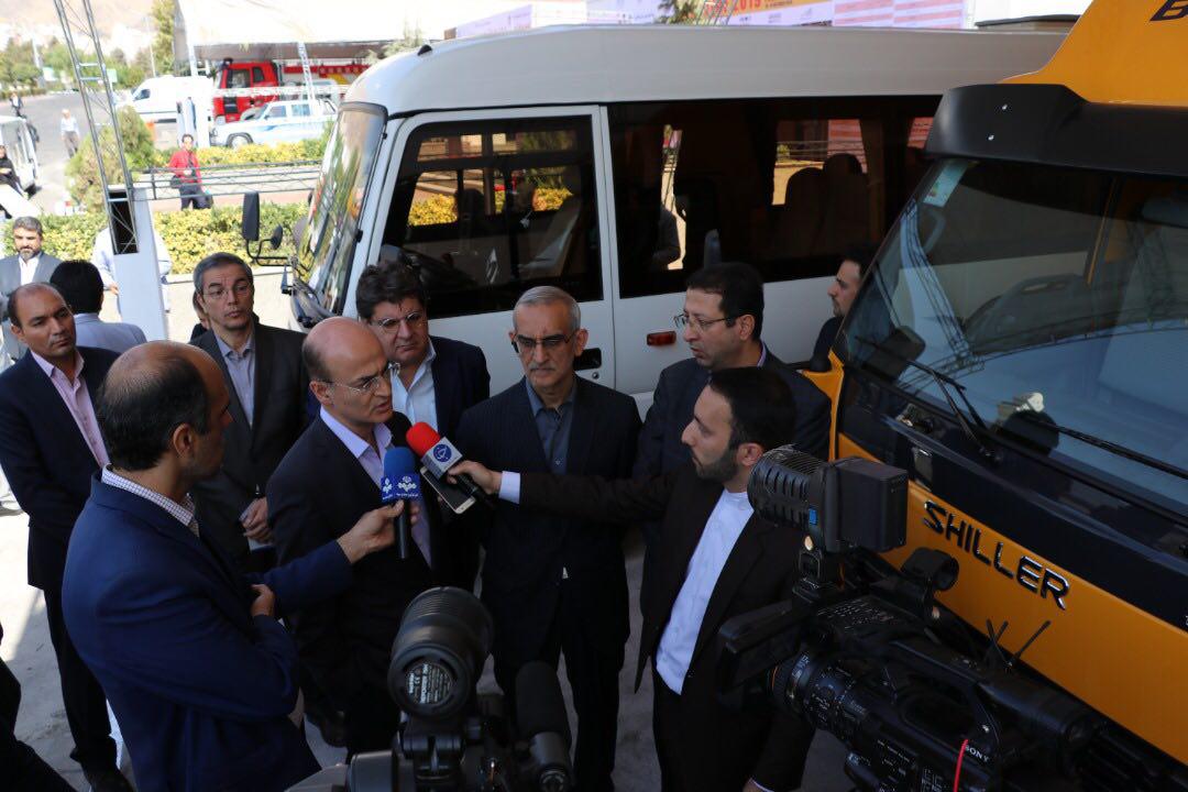 &lrm;رونمایی از 2 محصول جدید پلتفرم شیلر در نمایشگاه حمل و نقل و خدمات شهری