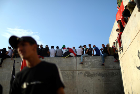 ساختمان توخالی مقر معترضان عراق (+عکس) ساختمان توخالی مقر معترضان عراق (+عکس)