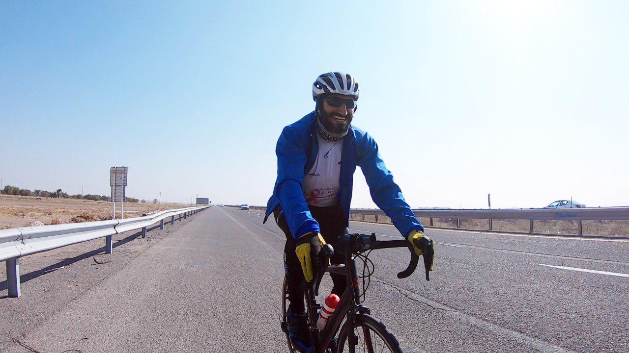 رکاب زنی 307 کیلومتری برای روبان صورتی رکاب زنی 307 کیلومتری برای روبان صورتی