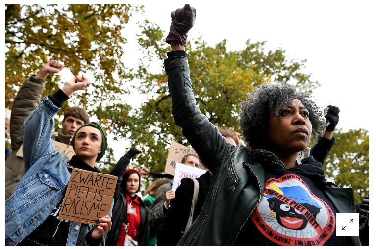 اعتراضات ضدنژادپرستی علیه هلند (+عکس)