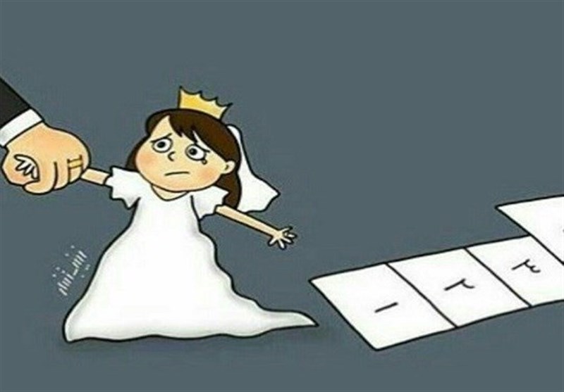 افزایش ۴ برابری کودک همسری در برخی نقاط کشور بدنبال افزایش وام ازدواج