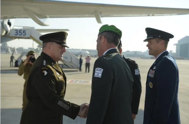 سفر رییس ستاد مشترک ارتش آمریکا به اسراییل