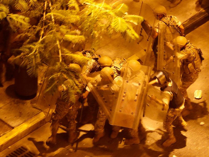 تظاهرات در لبنان