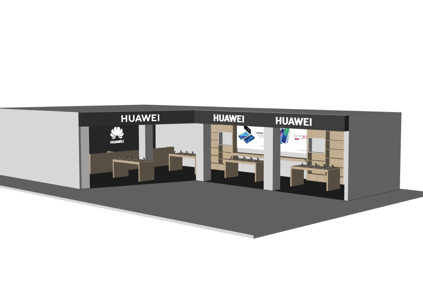 افتتاح برندشاپ&zwnj;های جدید هوآوی در بازار موبایل چارسو و بازار موبایل ایران 2