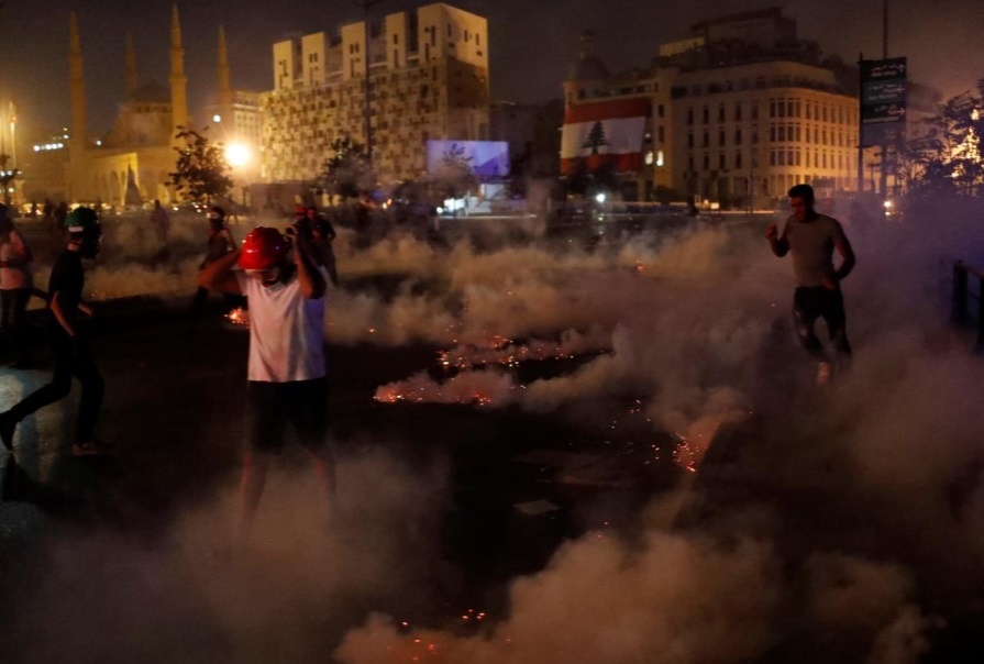 اعتراضات لبنان پس از انفجار
