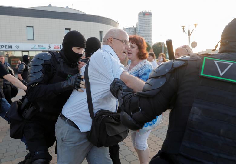 اعتراضات بلاروس عکس