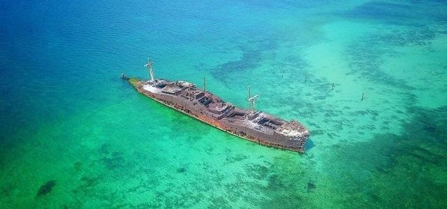 بازدید از کشتی یونانی کیش در تور کیش