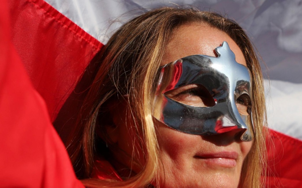 اعتراض زنان به انتخابات بلاروس