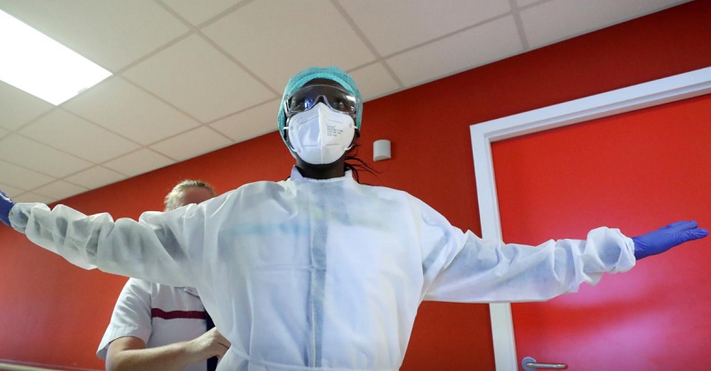 کادر درمان بلژیک کرونا