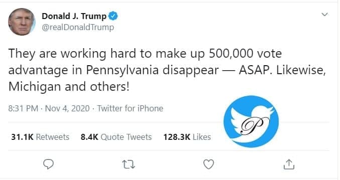 انتخابات آمریکا: جو بایدن 238 - ترامپ  213 / فقط 7 ایالت باقی مانده