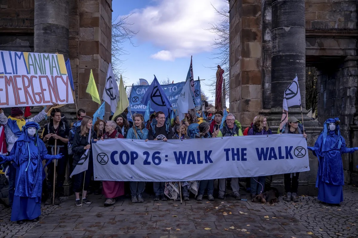 اعتراض آب و هوایی گلاسگو