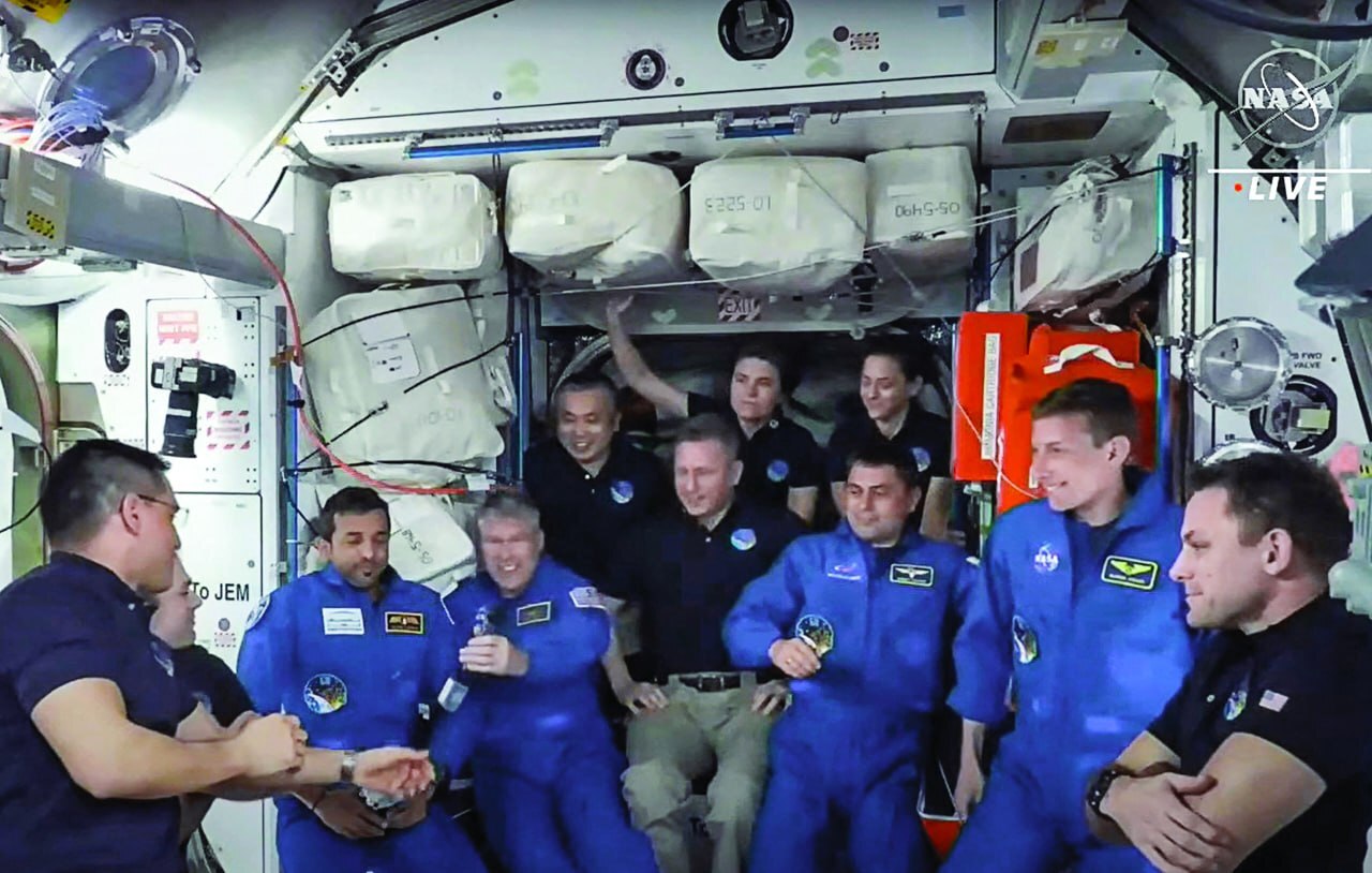 پرواز فضانورد اماراتی به ایستگاه فضایی بین المللی