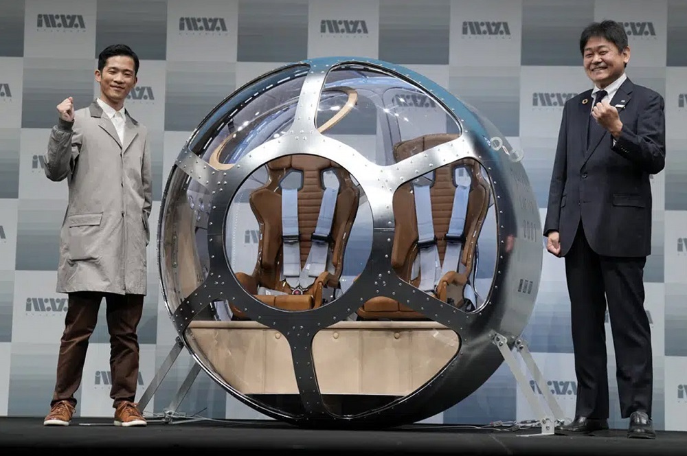 ژاپن با یک کپسول بالونی به رقابت گردشگری فضایی می پیوندد ژاپن با یک کپسول بالونی به رقابت گردشگری فضایی می پیوندد