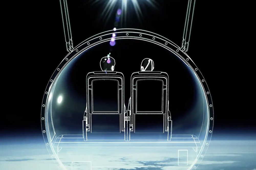 ژاپن با یک کپسول بالونی به رقابت گردشگری فضایی می پیوندد ژاپن با یک کپسول بالونی به رقابت گردشگری فضایی می پیوندد