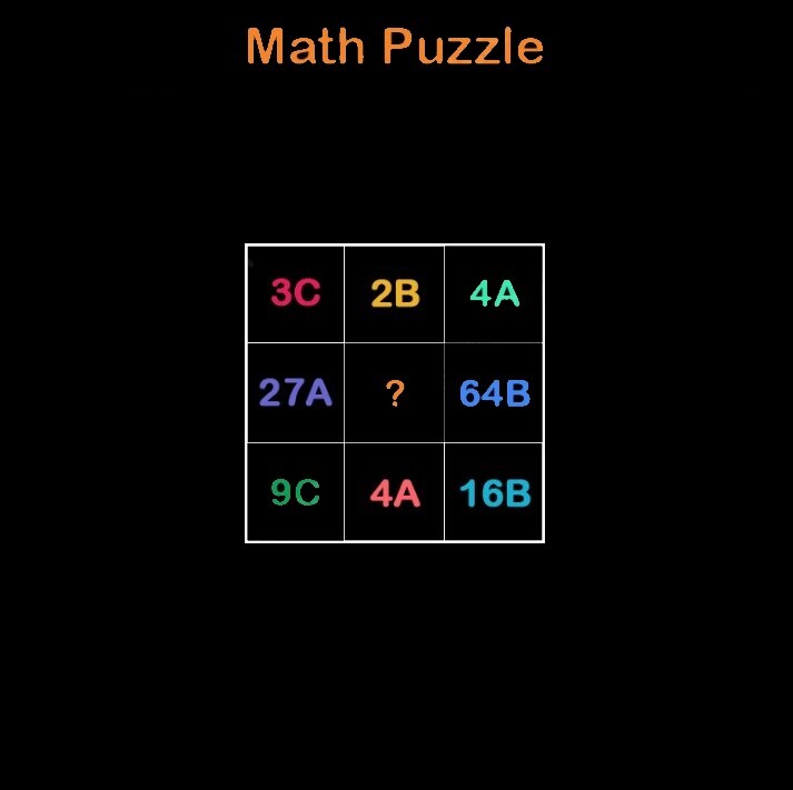 باشگاه مغز | عدد و حرف درست را در جای خالی قرار دهید