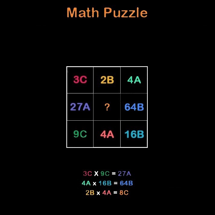 باشگاه مغز | عدد و حرف درست را در جای خالی قرار دهید