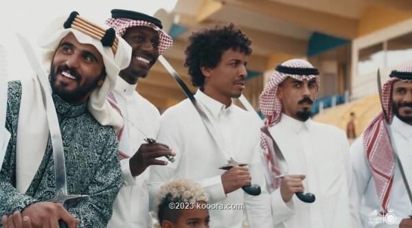 رونالدو در رقص شمشیر (+عکس)