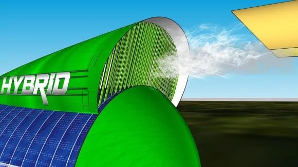 قطار دوستدار محیط زیست می&zwnj;تواند با جذب دی&zwnj;اکسید کربن هوا را تمیز کند