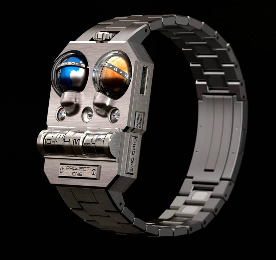 ساعت عجیب و غریب ایلان ماسک (+عکس)