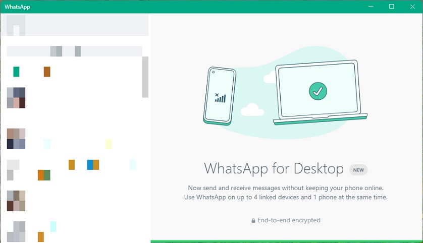 چگونه واتساپ را در دسکتاپ (کامپیوتر) باز کنیم؟