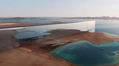 آسمان&zwnj;خراش ۱۲۰ کیلومتری بن سلمان (+عکس)