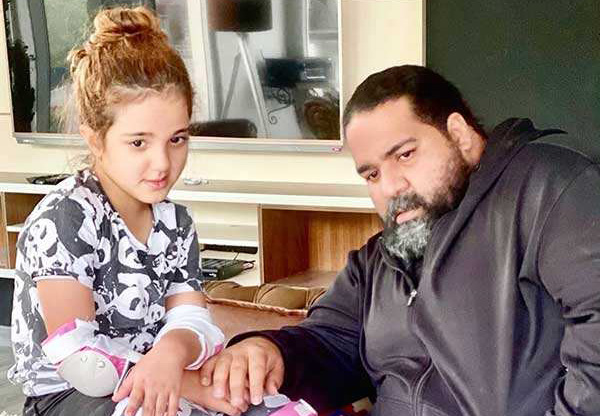 حیوان خانگی دخترِ رضا صادقی! (عکس)