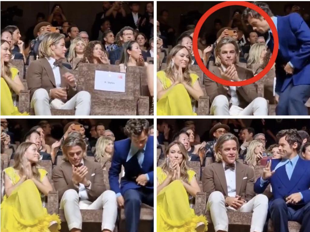 آب دهان پرت کردن هری استایلز به سمت کریس پاین !