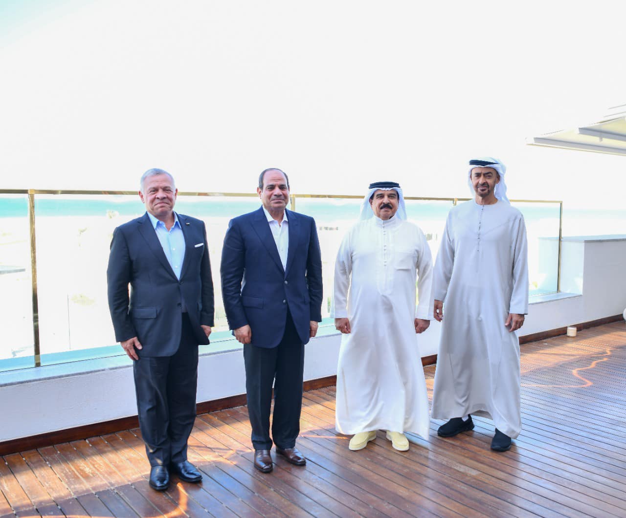 نشست سران 5 کشور عربی در مصر (+عکس)