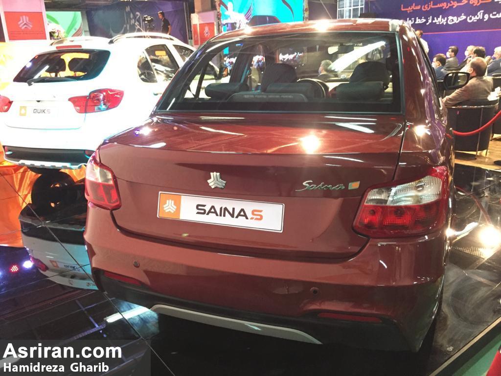 ساینا S با گیربکس اتوماتیک تولید شد (+مشخصات و عکس و زمان عرضه)