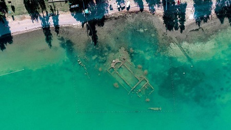 کشف کلیسای باستانی بیزانس در زیر دریاچه ترکیه کشف کلیسای باستانی بیزانس در زیر دریاچه ترکیه