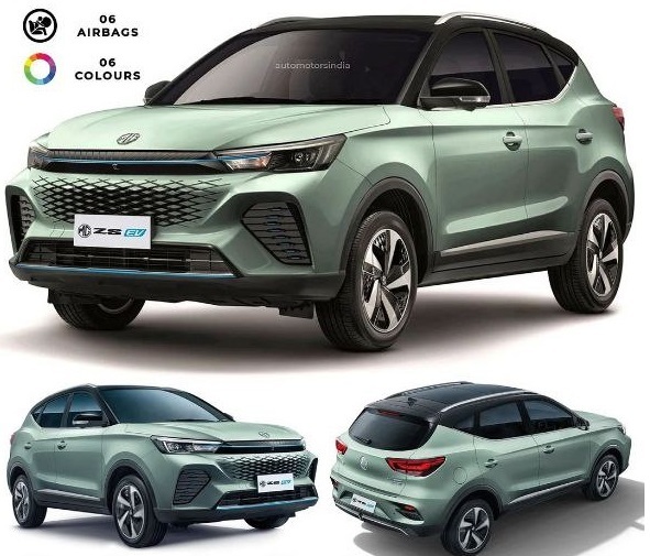 ام جی ZS الکتریکی فیس لیفت؛ زیباروی چینی در تایلند و هند! (+عکس)