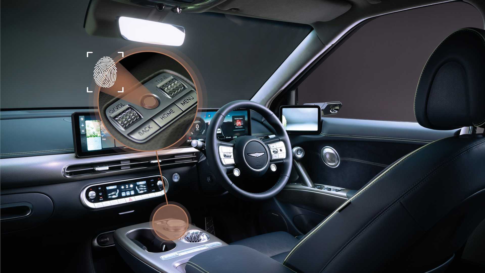 جنسیس جی وی60؛ اولین خودروی جهان با سامانه ورود