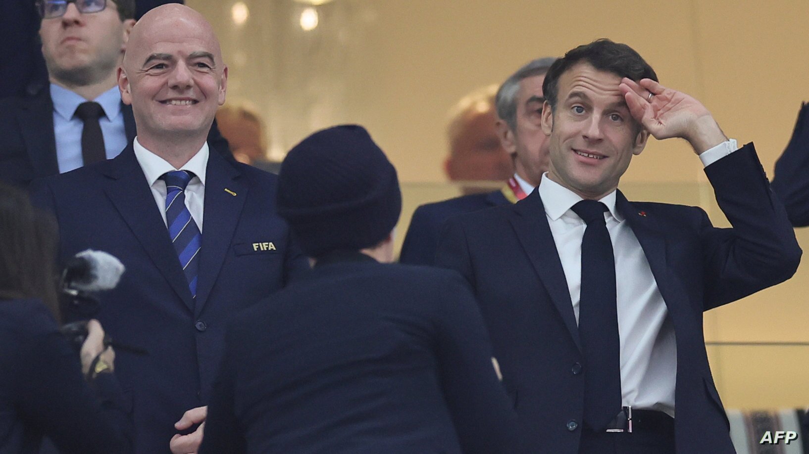 حاشیه  های بازی مراکش – فرانسه 