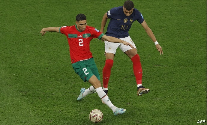 حاشیه  های بازی مراکش – فرانسه 