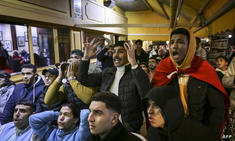 حاشیه  های بازی مراکش – فرانسه 