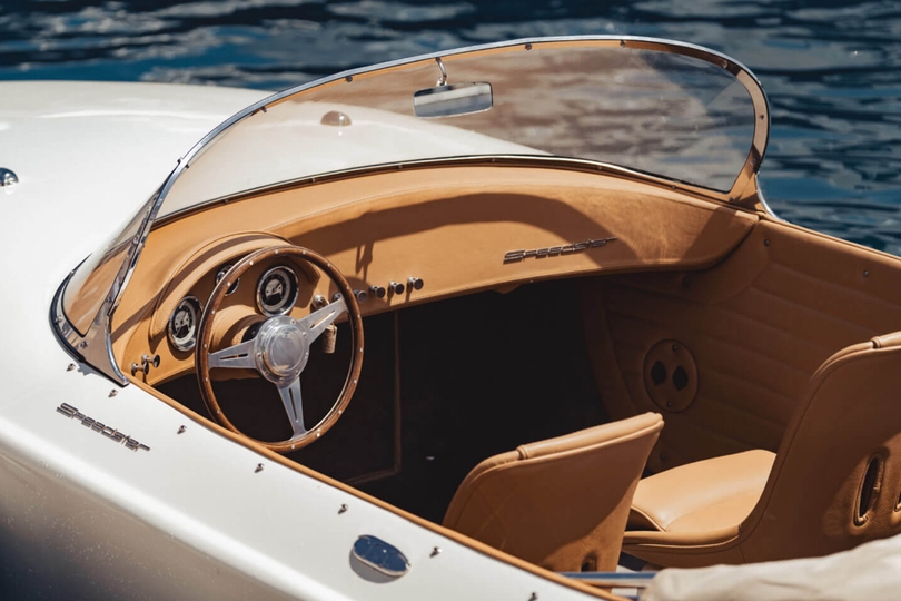 هرمس اسپیدستر؛ قایقی که با الهام پورشه 356 شکل گرفته است هرمس اسپیدستر؛ قایقی که با الهام پورشه 356 شکل گرفته است
