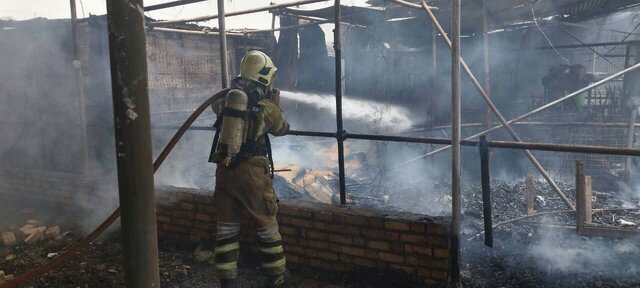 آتشسوزی در بازار گل/ هشدار آتشنشانی درباره ایمنی بازارگل امامرضا آتشسوزی در بازار گل/ هشدار آتشنشانی درباره ایمنی بازارگل امامرضا